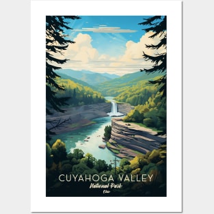 Cuyahoga Valley National Park Travel Poster Posters and Art